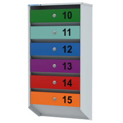 Ящик почтовый 6-секционный серия Базис Плюс [11850]