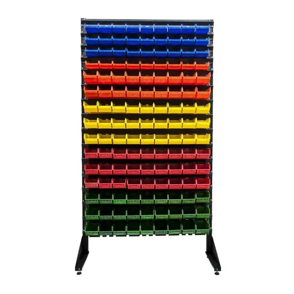 Стеллаж с пластиковыми ящиками 1801-4/11/0 Kombo