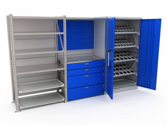 Система хранения оснастки к станкам с ЧПУ ДВК MODUL XL 3х2000 №2