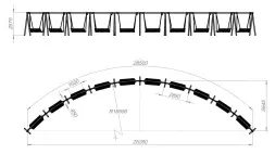 Качели садово-парковые «Миасс»