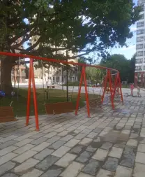 Качели садово-парковые «Миасс»