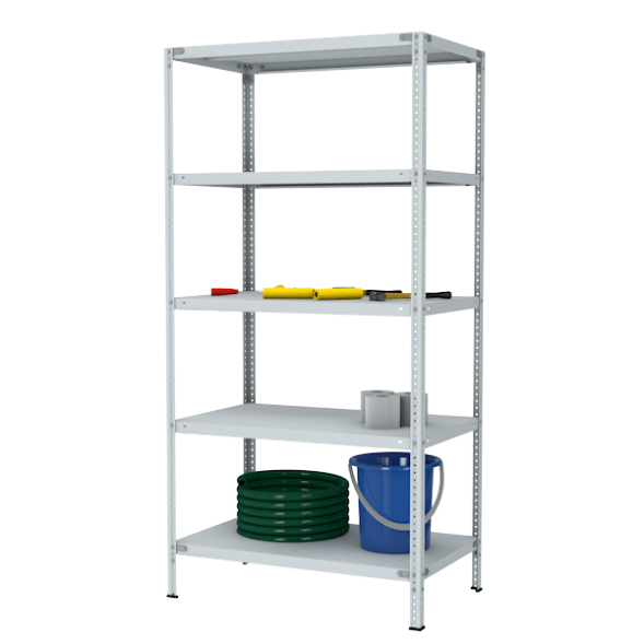 Бытовой стеллаж хозяйственный металлический [14153]