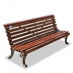 Скамейка чугунная «Нева» 3,0 м (3 опоры)