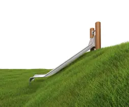 Горка на склон HARDWOOD «Непоседа-1000»