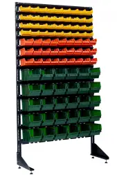 Стеллаж с пластиковыми ящиками 1801-4/3/5 Kombo