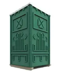 Мобильная туалетная кабина ECOSTYLE