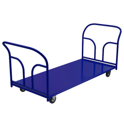 Тележка платформенная с двумя ручками ТПД 10 1800x800x700 [16456]