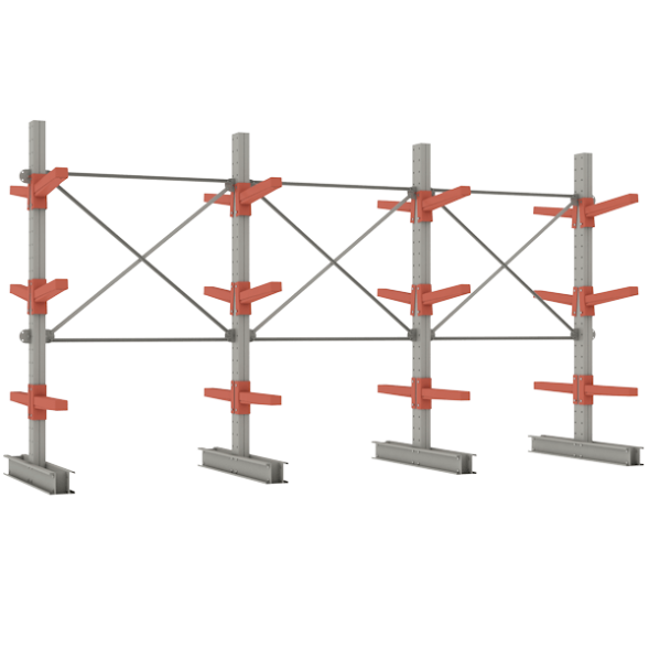 Стеллаж консольный СТ 062 2500х10092х1400 [10256]