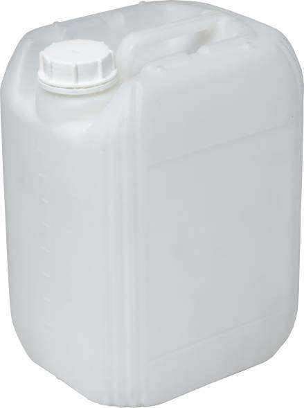 Канистра пластиковая, 10 л, 40 мм, белый [5161]