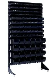 Стеллаж с пластиковыми ящиками 1801-4/5/4 CH