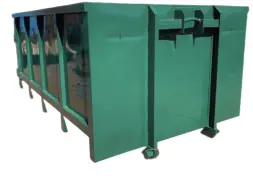 Контейнер/пухто для мусора 14 м³ Коричневый