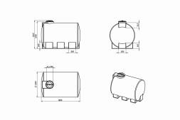 Емкость ЭВГ 2000 л