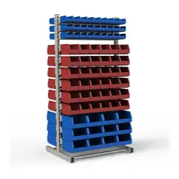 Стеллаж двусторонний №138 (1835х950х760)