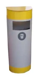 Урна Роснефть 1000 1023/9006 с кольцом под пакет, 40 л