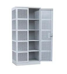 Шкаф для хранения денег двухстворчатый 900x600x2000 мм Светло-серый