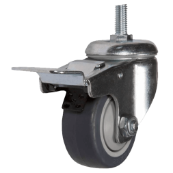 Аппаратное колесо термопластичная резина болт с тормозом [10162]