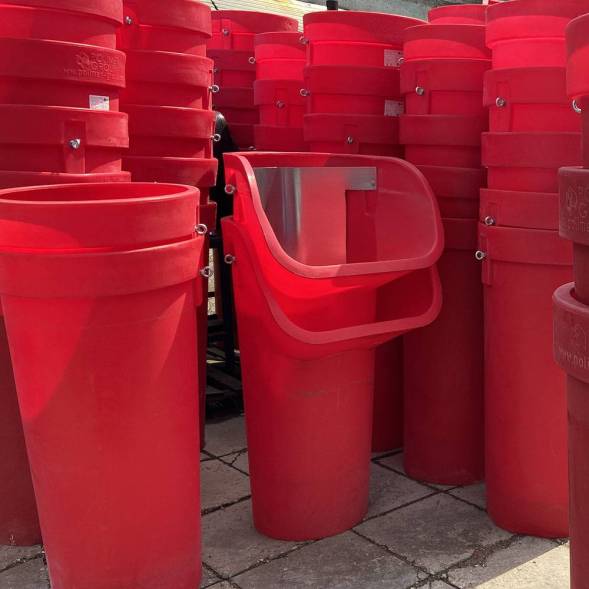 Приемная секция мусоросброса (усиленная) «Профи»