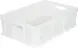 Ящик пластиковый сплошной, 600×400×180 мм, 35 л, белый [706.02.01 м]