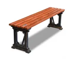 Банкетка чугунная «Ладья» 3,0 м (3 опоры)