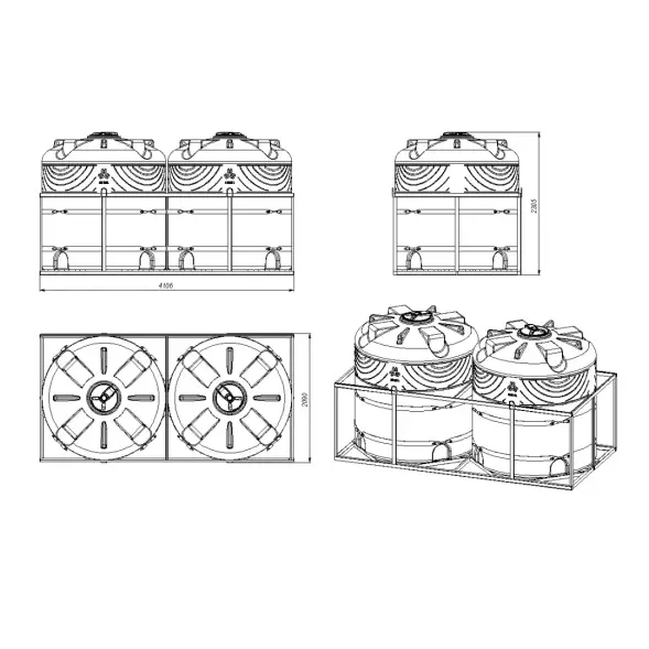 Кассета 12м3 для воды медиум Д