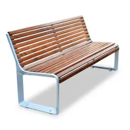Скамейка алюминиевая «Варшава» 0,6 м (кресло)