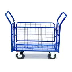 Тележка платформенная Стелла-техник КПО-500С-150-И, с бортами, 650х1150мм