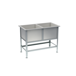 Ванна моечна 2 мойки 870x1210x630 [16766]