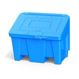 Ящик для соли, реагентов 160 литров, синий