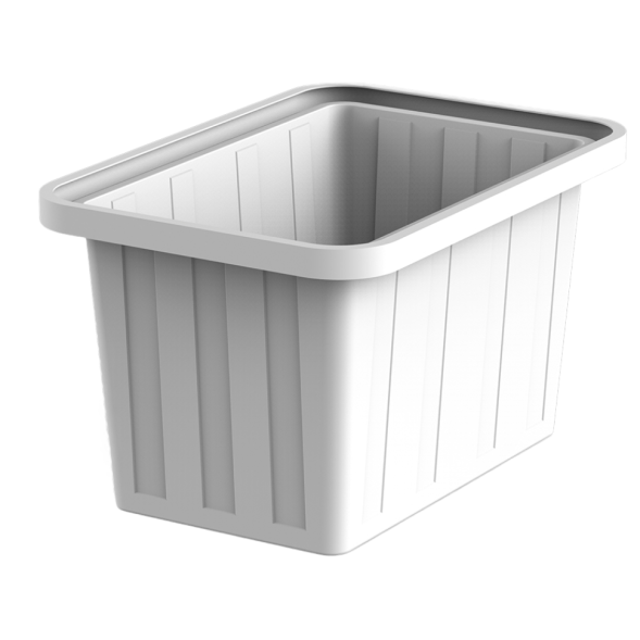 Ванна пластиковая пищевая пищевая, 400 л, белый [SV400S4]