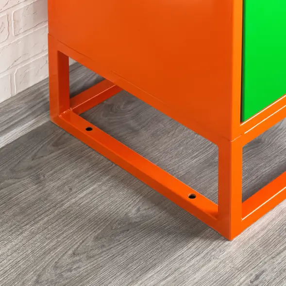 Контейнер для сбора, накопления и хранения отработанных энергосберегающих ламп и ртутных термометров КЛБ-1 наклейка Батарейки