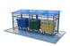 Контейнерная площадка закрытого типа из 3D-панелей КП21, 4500x2000x2500 мм