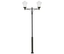 Стальной фонарный столб Монреаль 2 мод. 14 4,48 м