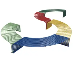 Скамейка стальная вокруг дерева «Раструм»