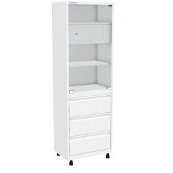 Шкаф медицинский ШМС-1-Т-Р-3 [10868]