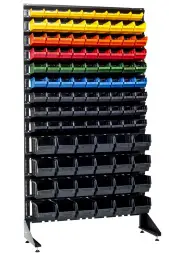 Стеллаж с пластиковыми ящиками 1801-1/8/4 СH-Kombo