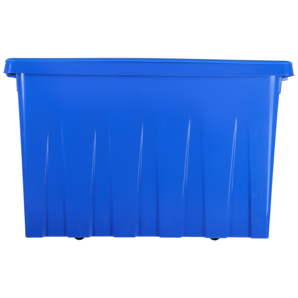 Контейнер с крышкой и клипсами Rox Box Original, 70 л, 580x390x360 мм, синий [070-00.06]