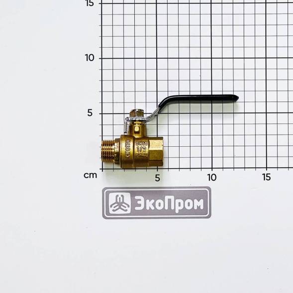 Кран шаровый ручка-рычаг