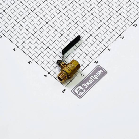 Кран шаровый ручка-рычаг