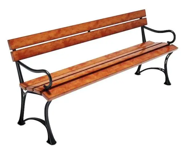 Скамейка чугунная «Ратио» 1,5 м