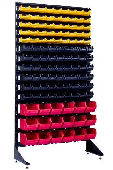 Стеллаж с пластиковыми ящиками 1801-5/6/3 CH-Kombo