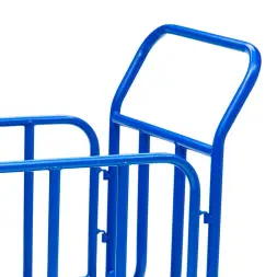 Тележка платформенная Стелла-техник КПО-500Т-200-И, с бортами, 800х1200мм