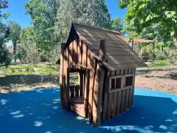 Игровой домик HARDWOOD «Лесоград»