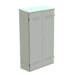 Шкаф металлический для 4 газовых баллонов [12673]
