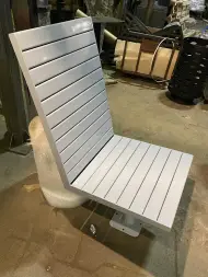 Стул садовый «Таурус» Сталь плюс дерево