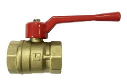 Кран шаровый латунь г-г рычаг 3/4"