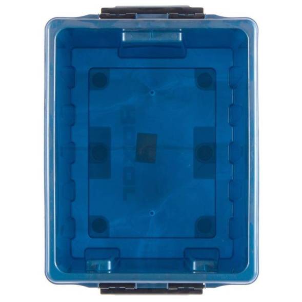 Контейнер с крышкой и клипсами Rox Box Original, 36 л,  500×390×250 мм, синий [036-00.06]