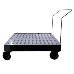 Металлический поддон для бочек ПДМ-09 1350x630x980 мм Серый