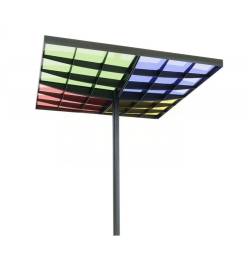 Навес «Вафер» квадратный