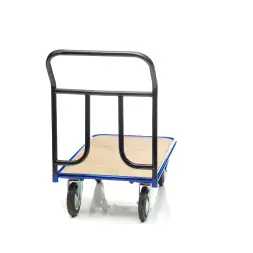 Тележка платформенная Стелла-техник КПТ-500-160-К, с фанерой, 600х1000мм