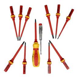 Набор отверток диэлектрических 13 предметов до 1000V BERGER